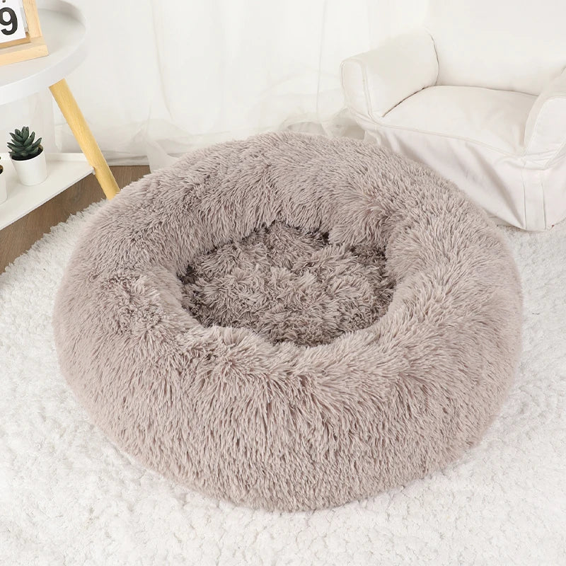 Large Round Donut Dog Bed