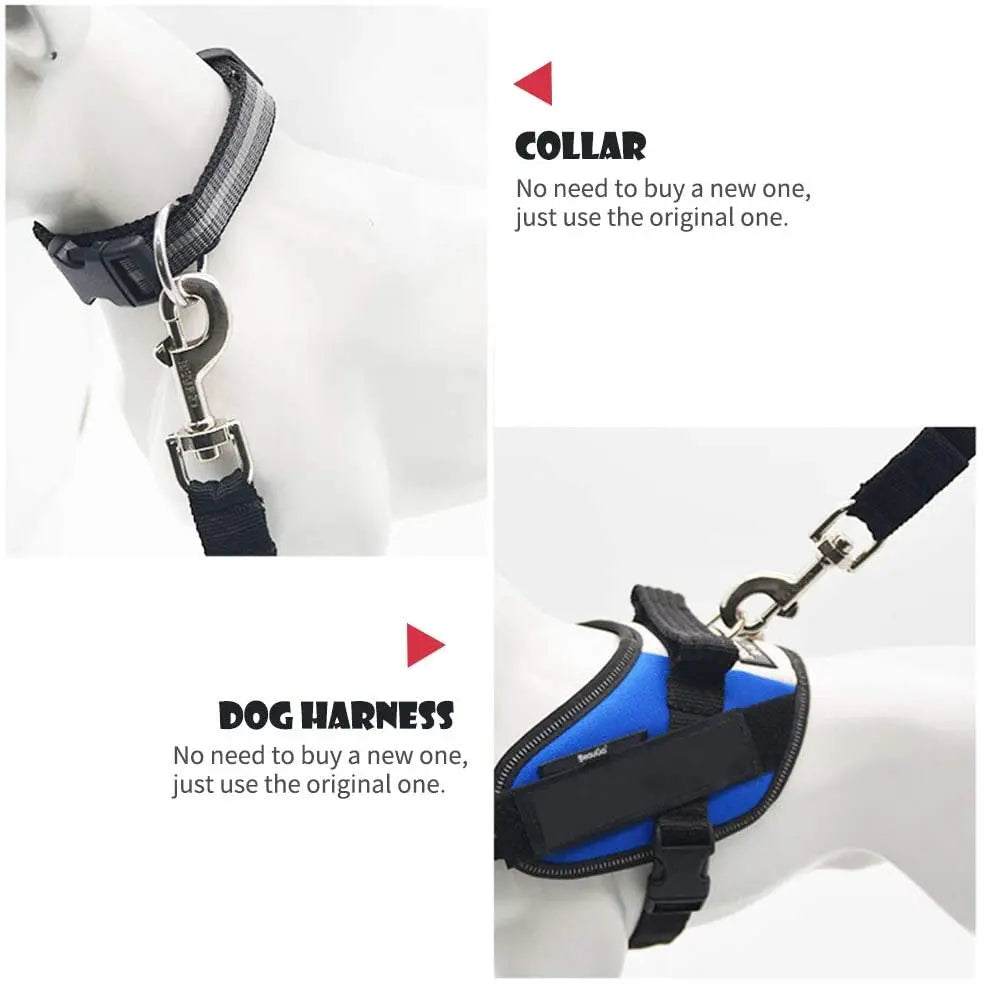 Adjustable Pet Car Seat Belt Harness Clip