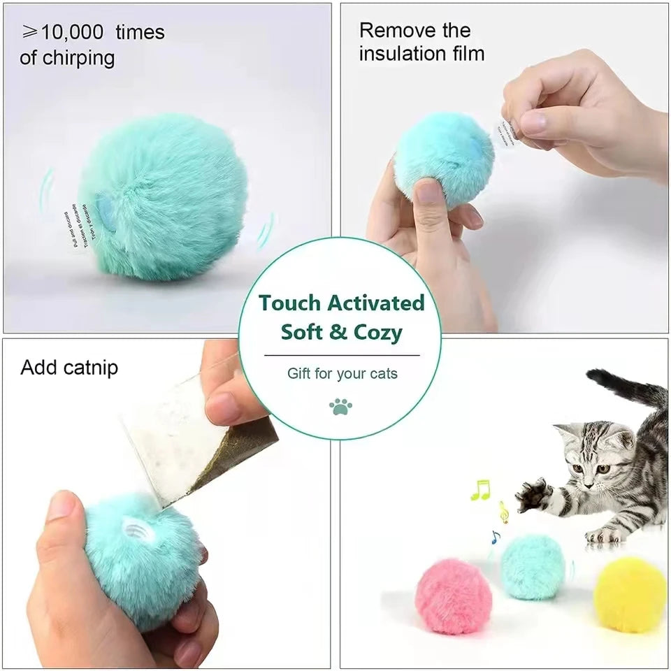 Smart Interactive Cat Toy Ball