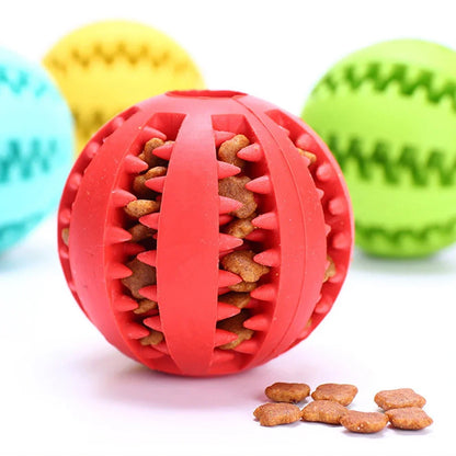 Durable Rubber Dog Toy Ball