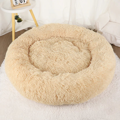 Large Round Donut Dog Bed