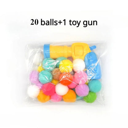 Shooting Gun Silent Elastic Toy