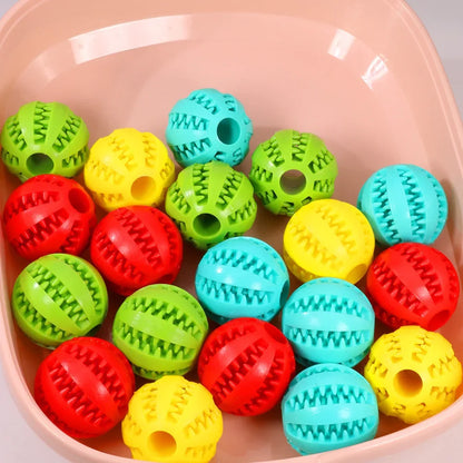 Durable Rubber Dog Toy Ball