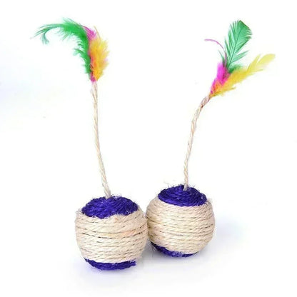 Interactive Sisal Cat Toy