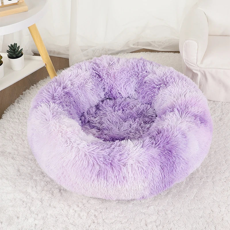 Large Round Donut Dog Bed