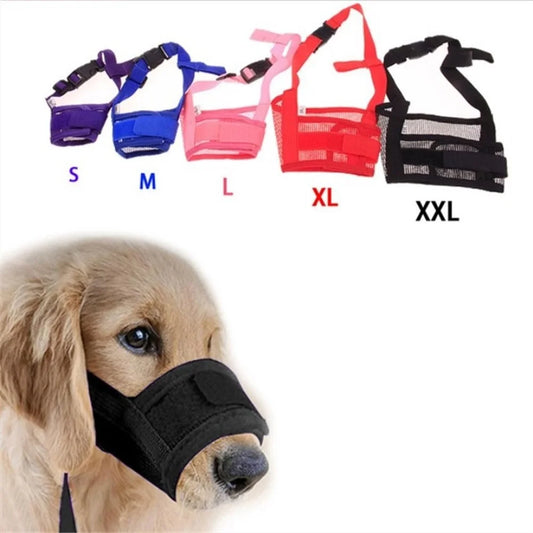 Adjustable Anti-Barking Dog Muzzle