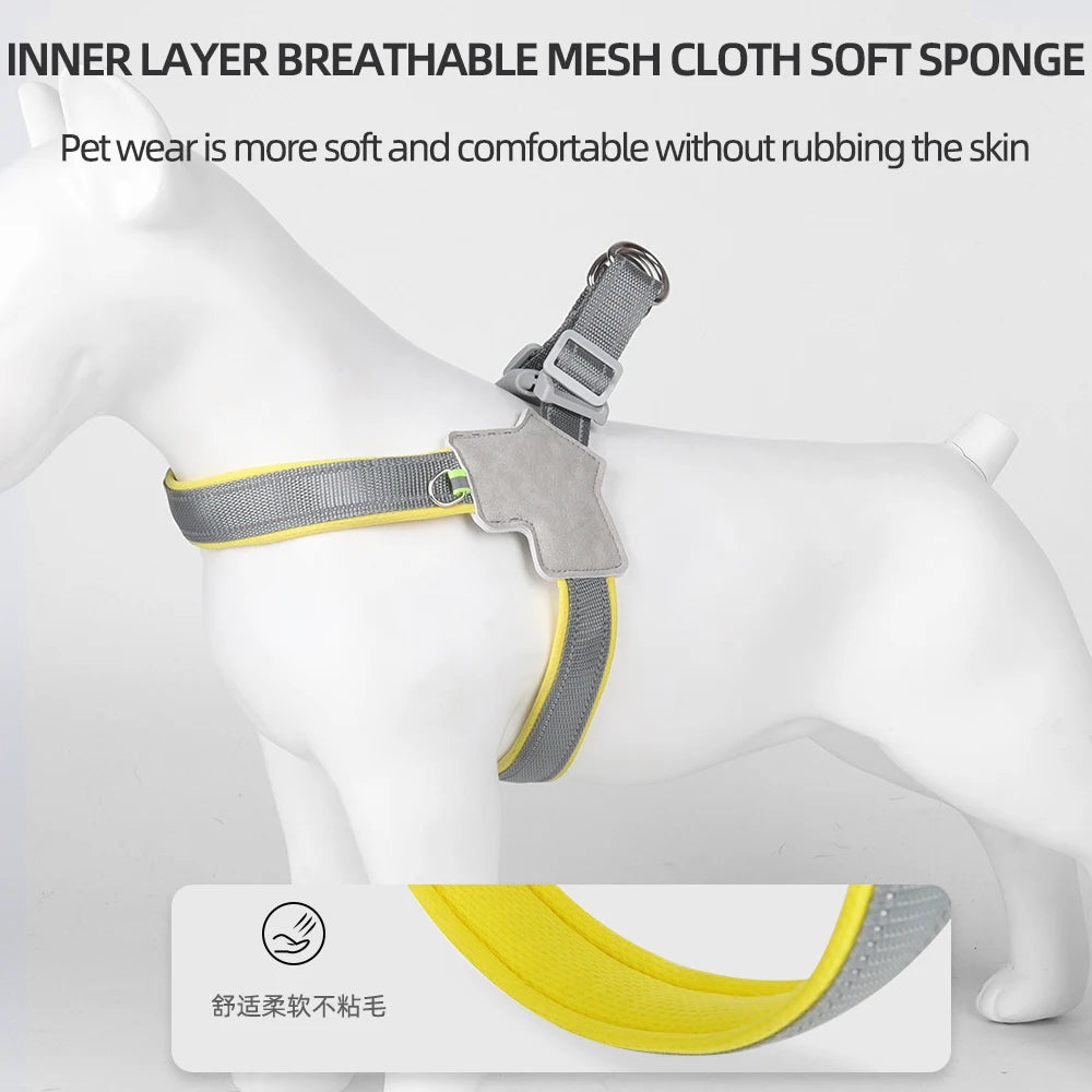 Reflective No-Pull Pet Dog Harness