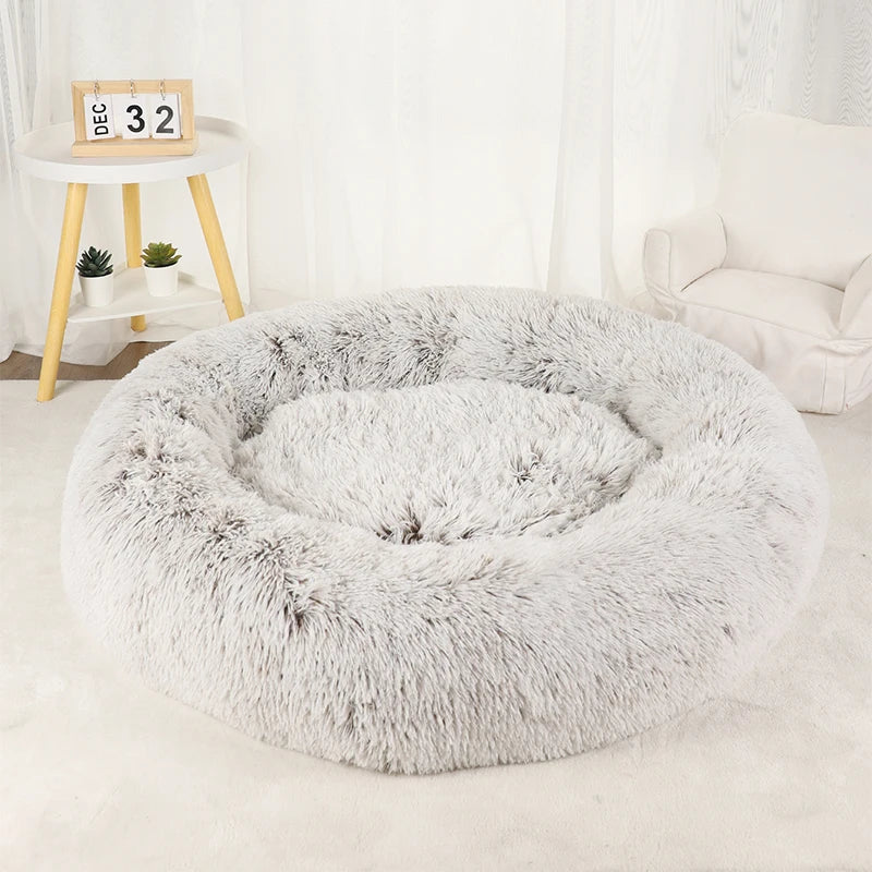 Large Round Donut Dog Bed