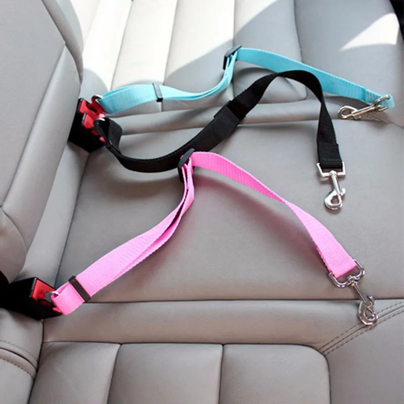 Adjustable Pet Car Seat Belt Harness Clip