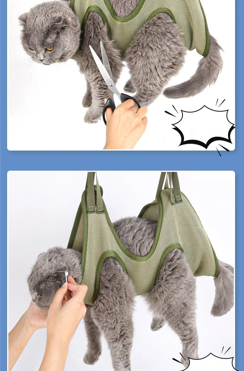 Cat Grooming Restraint Bag