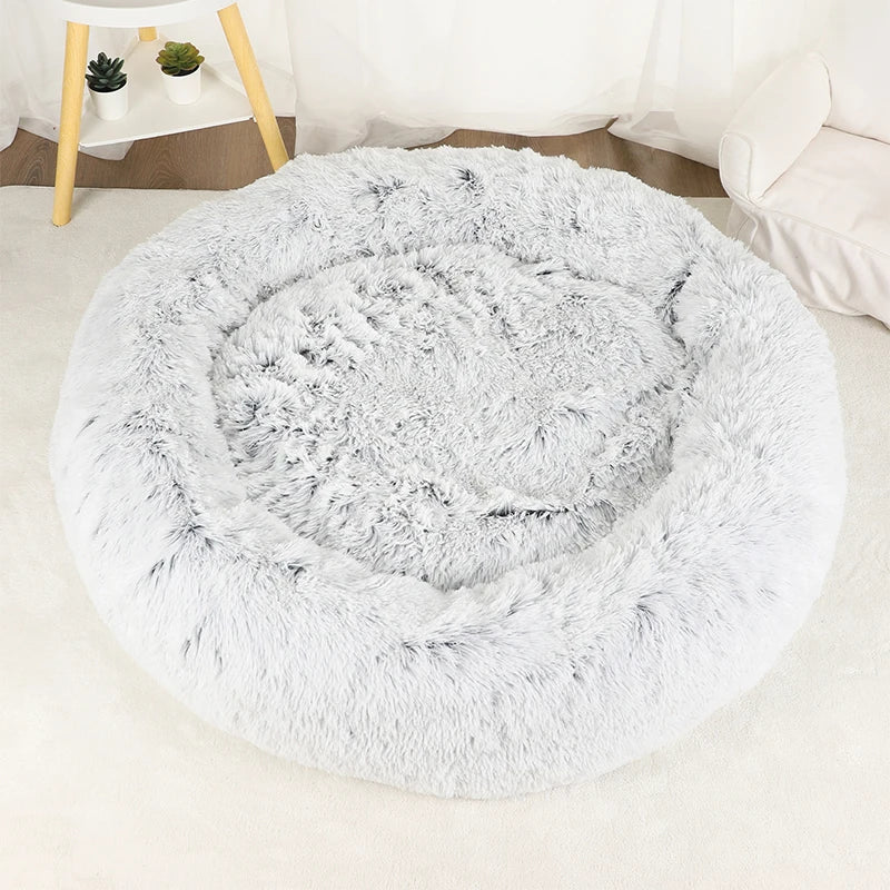 Large Round Donut Dog Bed