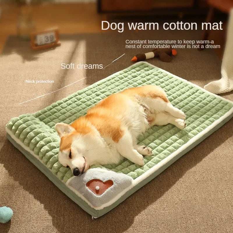 Winter Warm Dog Mat